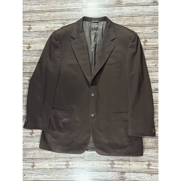 Canali Other - CANALI 100% Cashmere Jacket Blazer Sport Coat sz 54 R color brown made in Italy